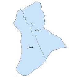 شیپ فایل بخشهای شهرستان علی آباد
