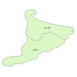 شیپ فایل بخشهای شهرستان آستانه اشرفیه