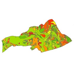 نقشه ی زمین شناسی شهرستان اردکان