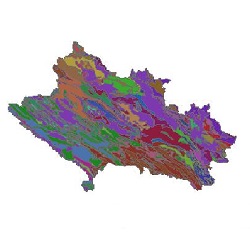 نقشه زمین شناسی استان لرستان
